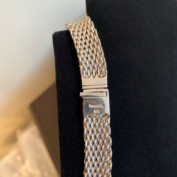 Tiffany & Co. silver Somerset Mesh Necklace - Picture 3 of 3
